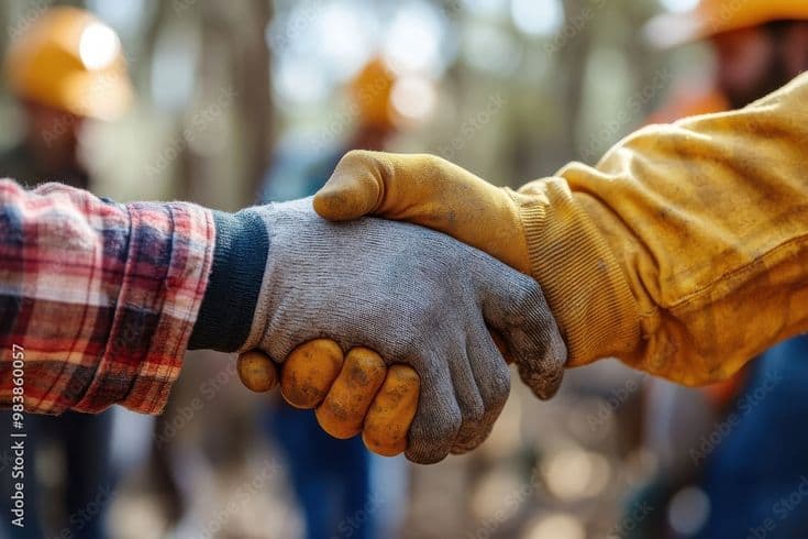 Construction Handshake